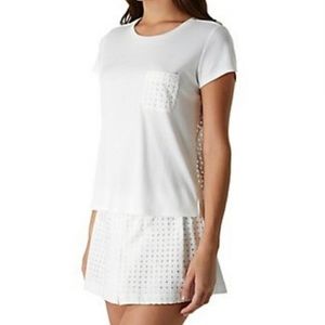 Kate Spade - White Eyelet Pajama Set